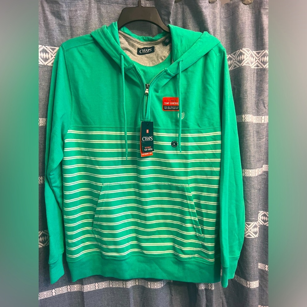 NWT Chaps Sport Women’s Performance Hoodie Size Large